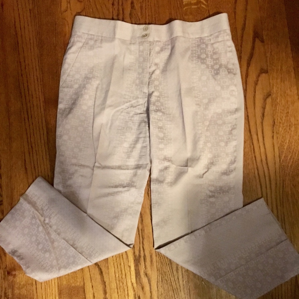 Etro floral print Capri dress pants